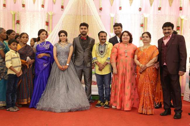 Actor Ramesh Kanna Son Wedding Reception Stills